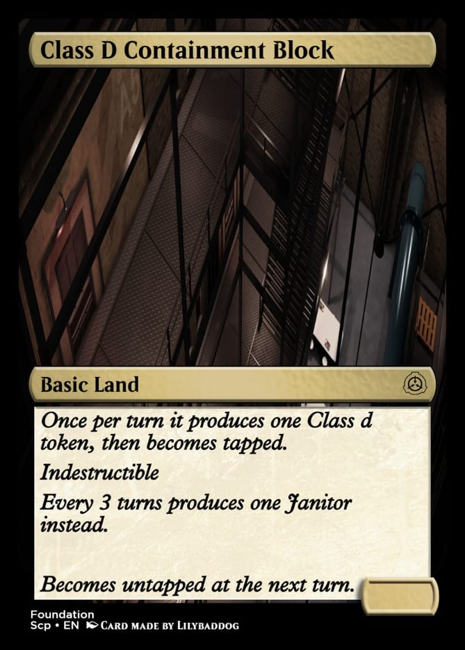 Class D Containment Block