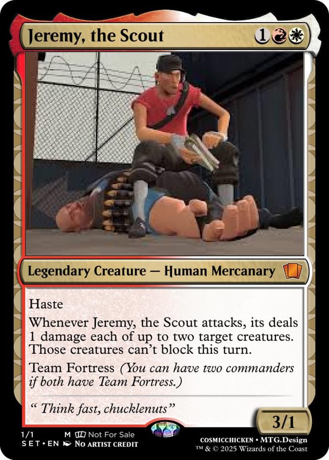Jeremy, the Scout